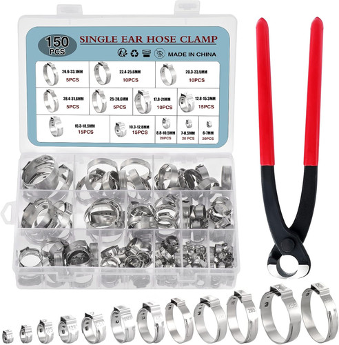 150pcs edelstahl - 150pcs,